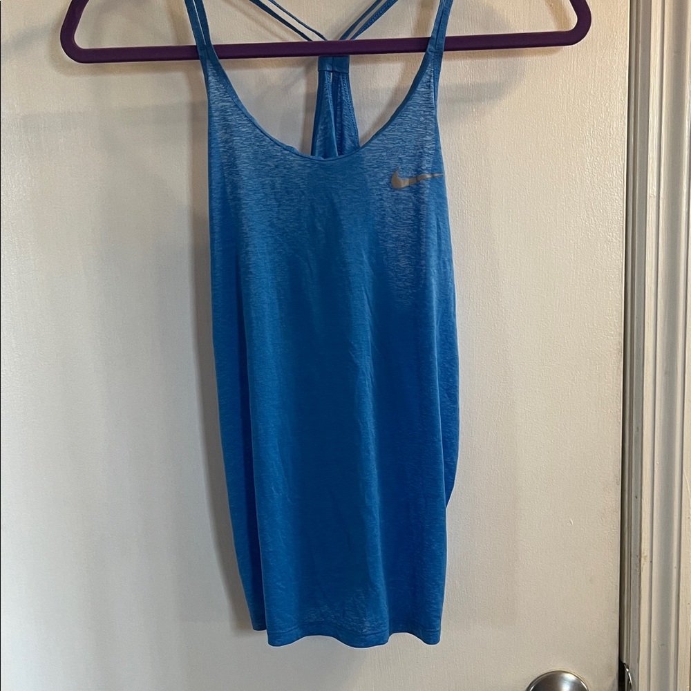 Nike Women's Vibrant Blue Tank Top